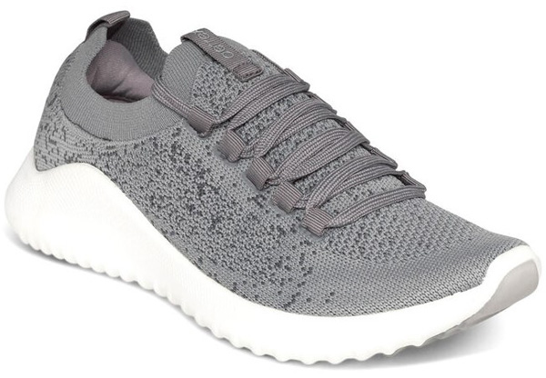 Aetrex Carly Arch Support Sneaker: Grey